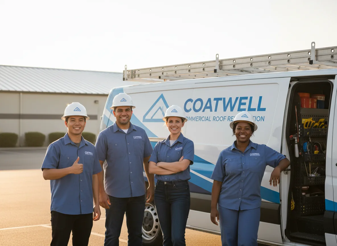 Commercial roof coating company in Chelsea, IA